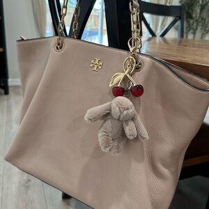 Tory Burch light pink Tote Bag